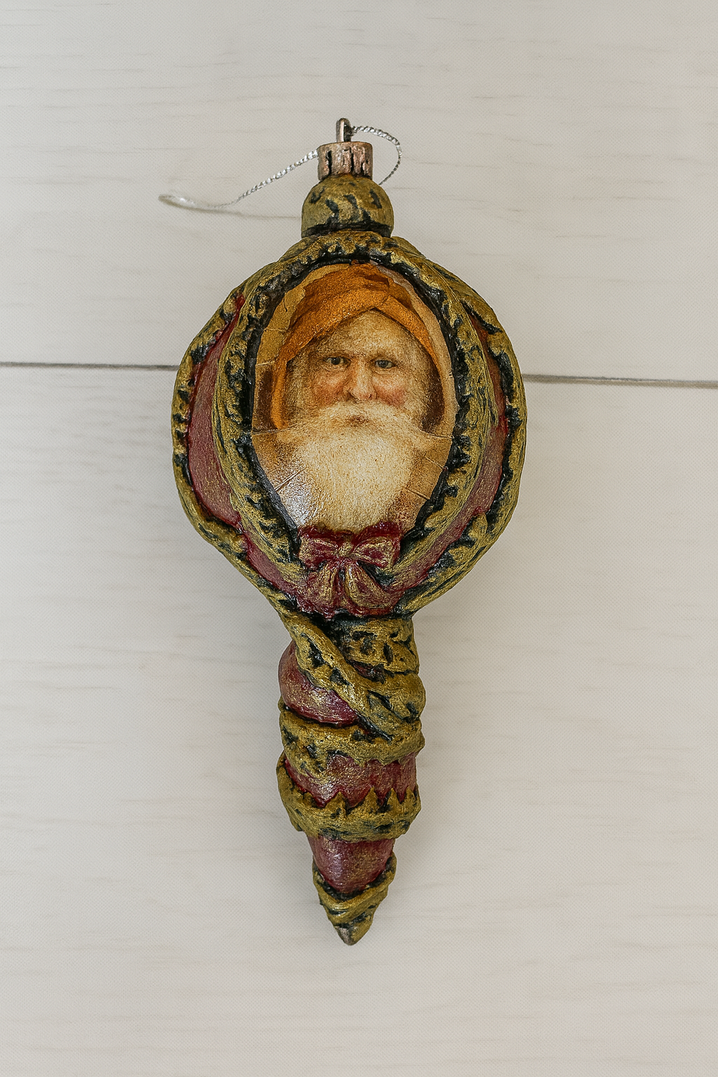 Suspension de Noël Père Noël Ancien
