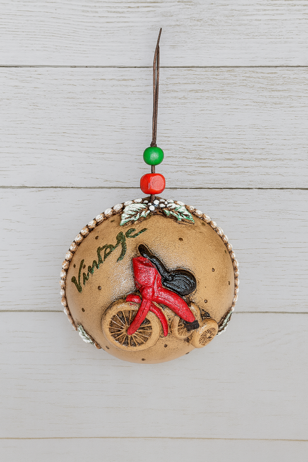 Boule de Noël Petit Cheval à Bascule