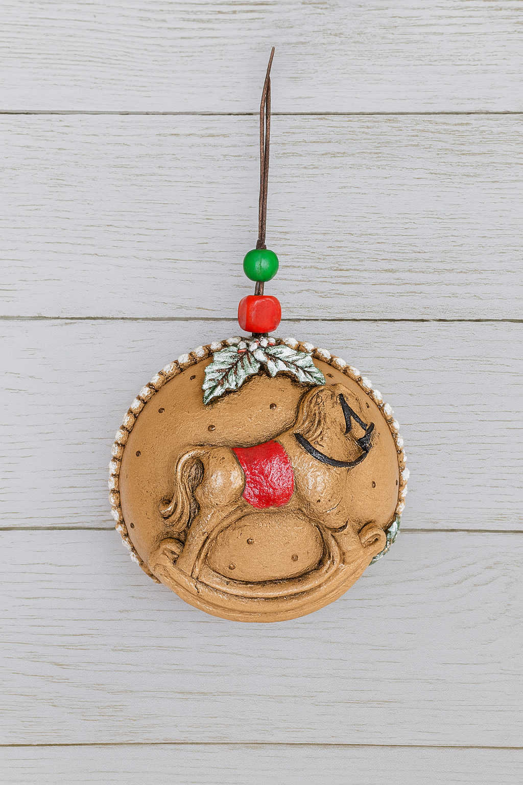 Boule de Noël Petit Cheval à Bascule