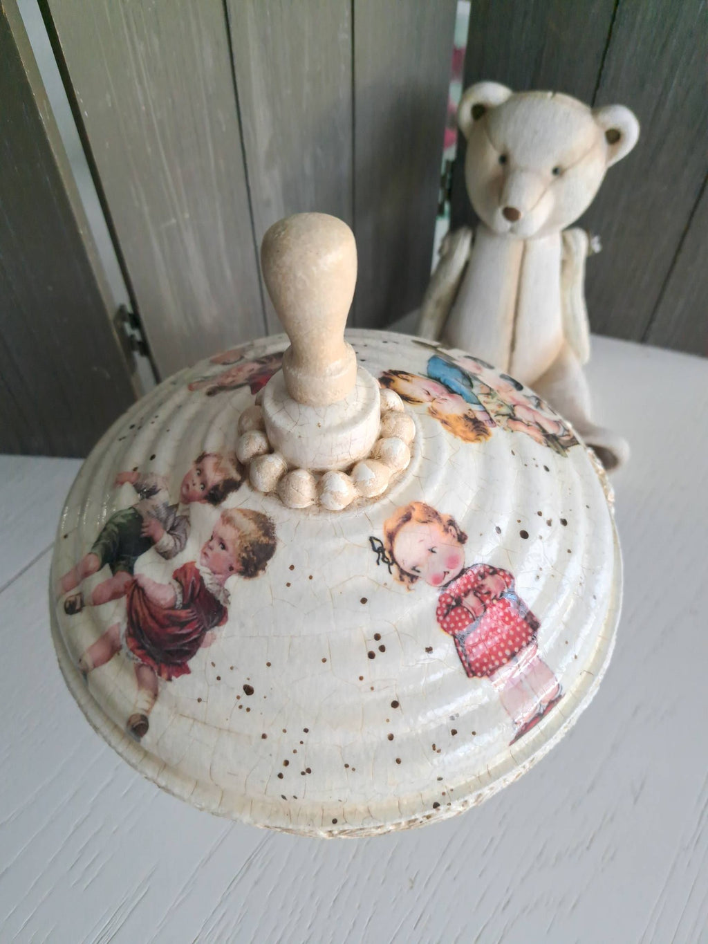 Toupie enfant vintage