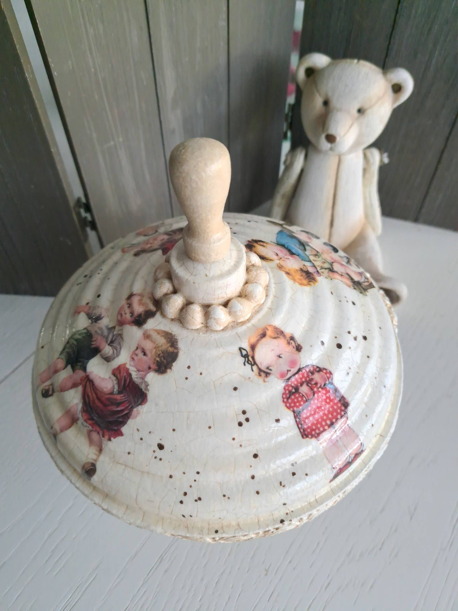 Toupie enfant vintage