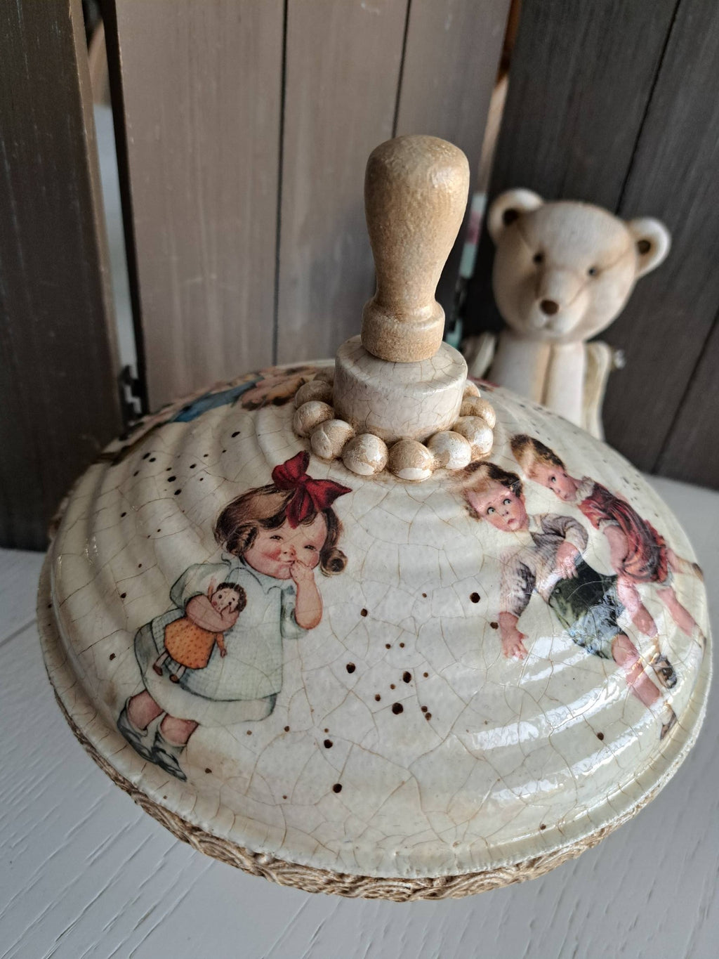 Toupie enfant vintage
