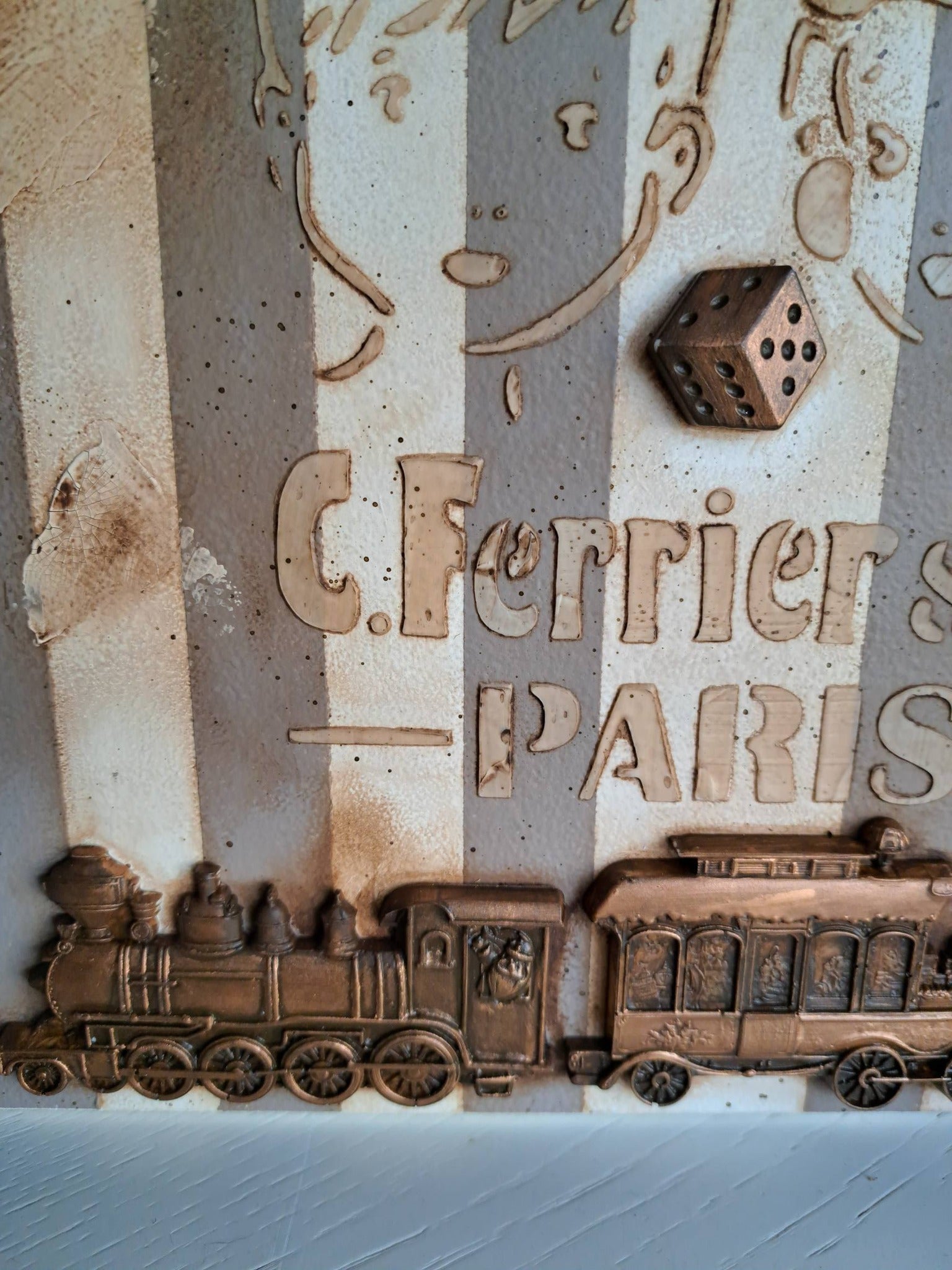 Tableau "Jouet d'autrefois"