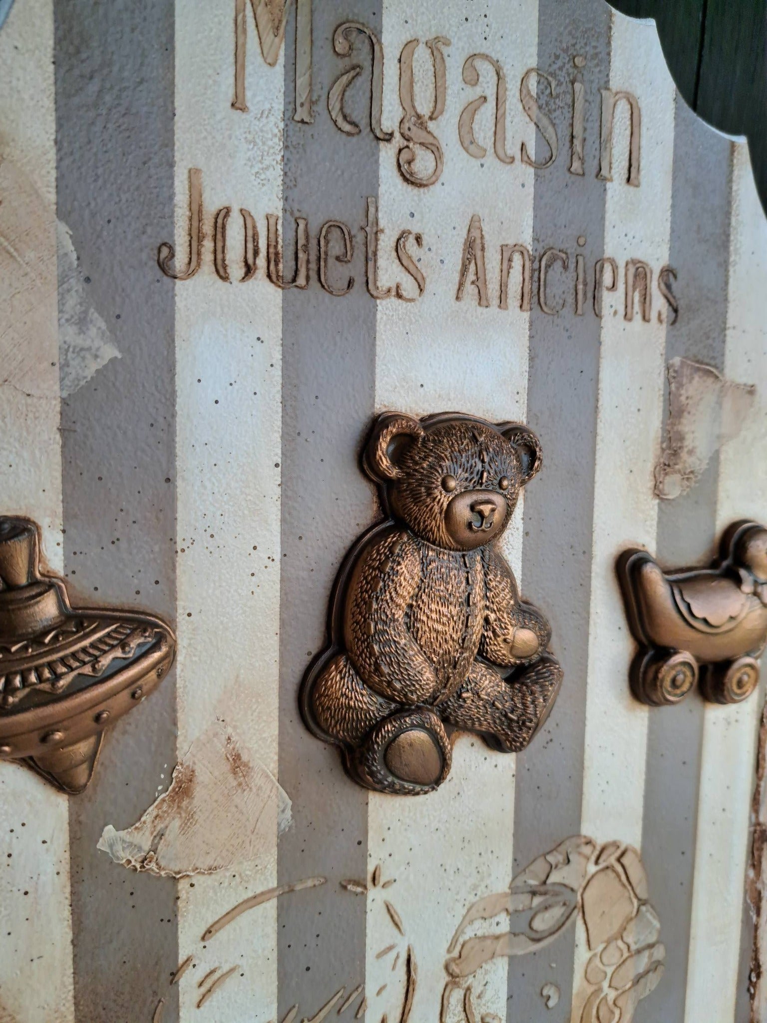 Tableau "Jouet d'autrefois"