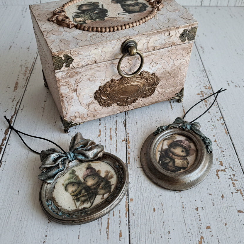 Médaillon petites souris