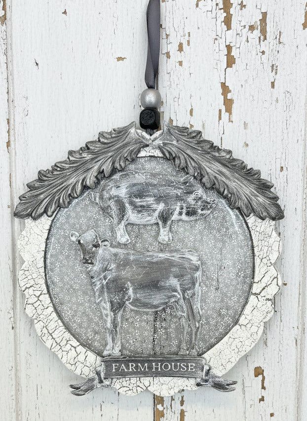 Suspension murale “Farm House” – Style Campagne Chic