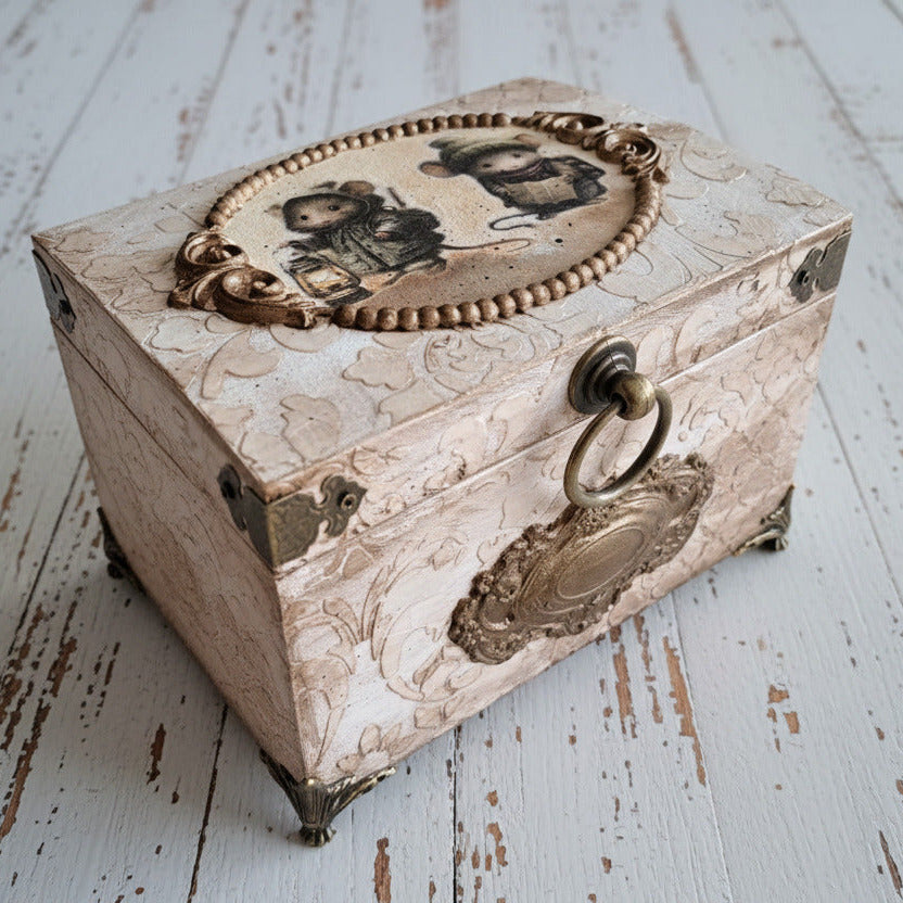 Boite vintage petites souris