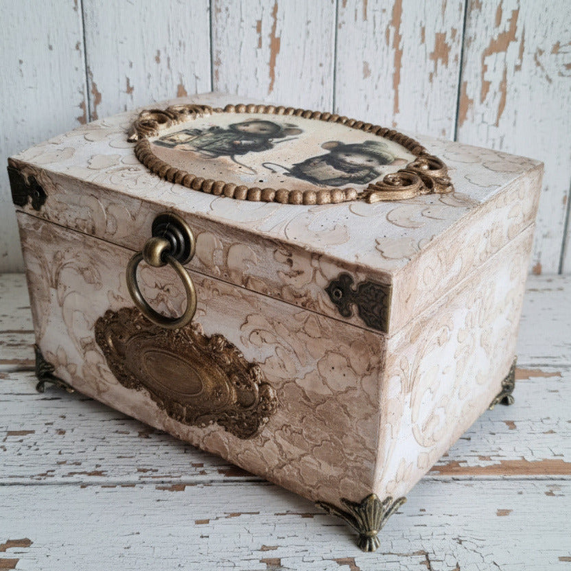 Boite vintage petites souris