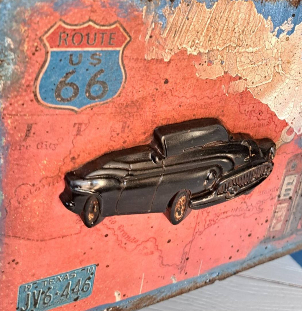 Boîte vintage Garage service