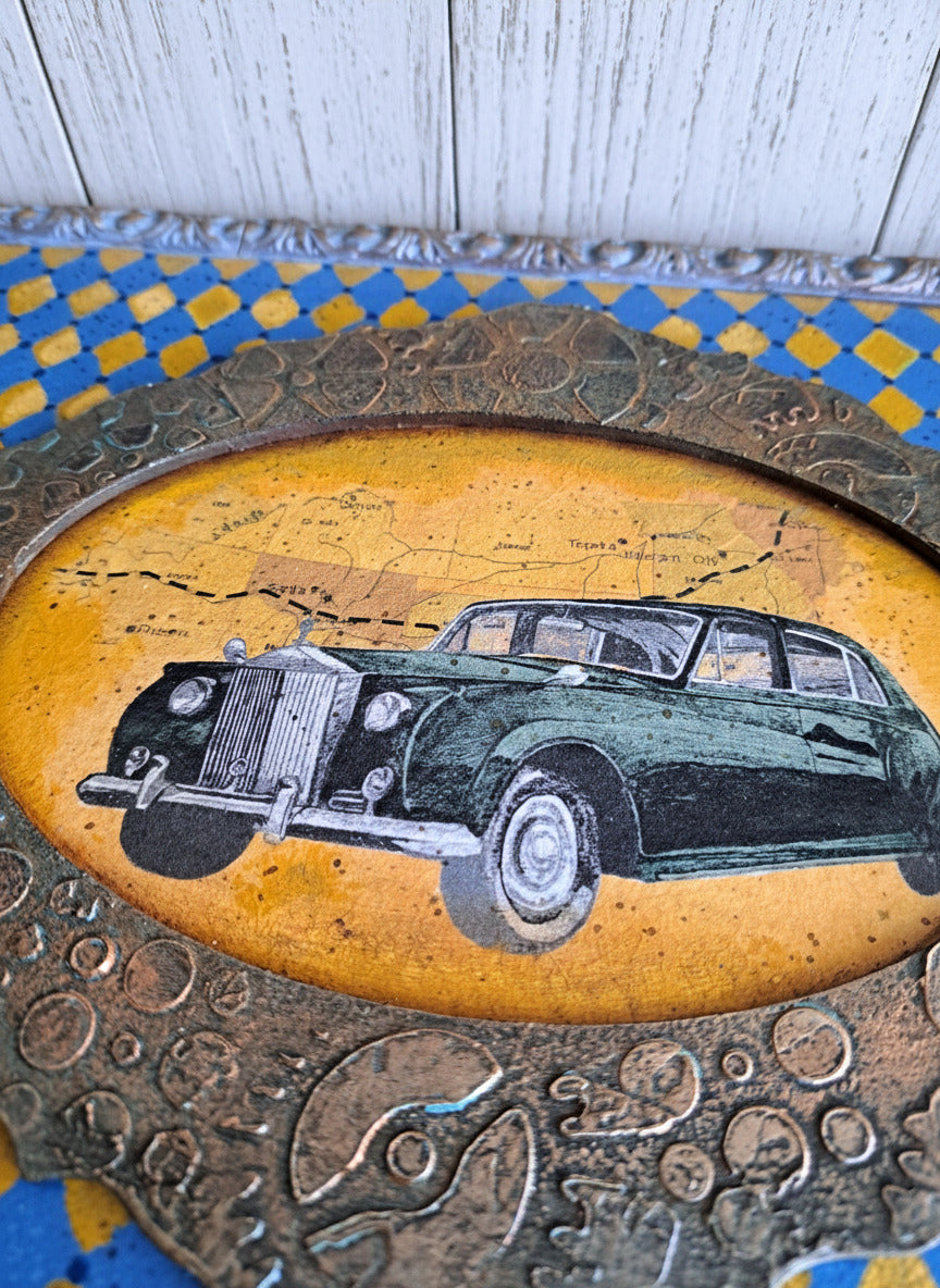 Boîte vintage Garage service