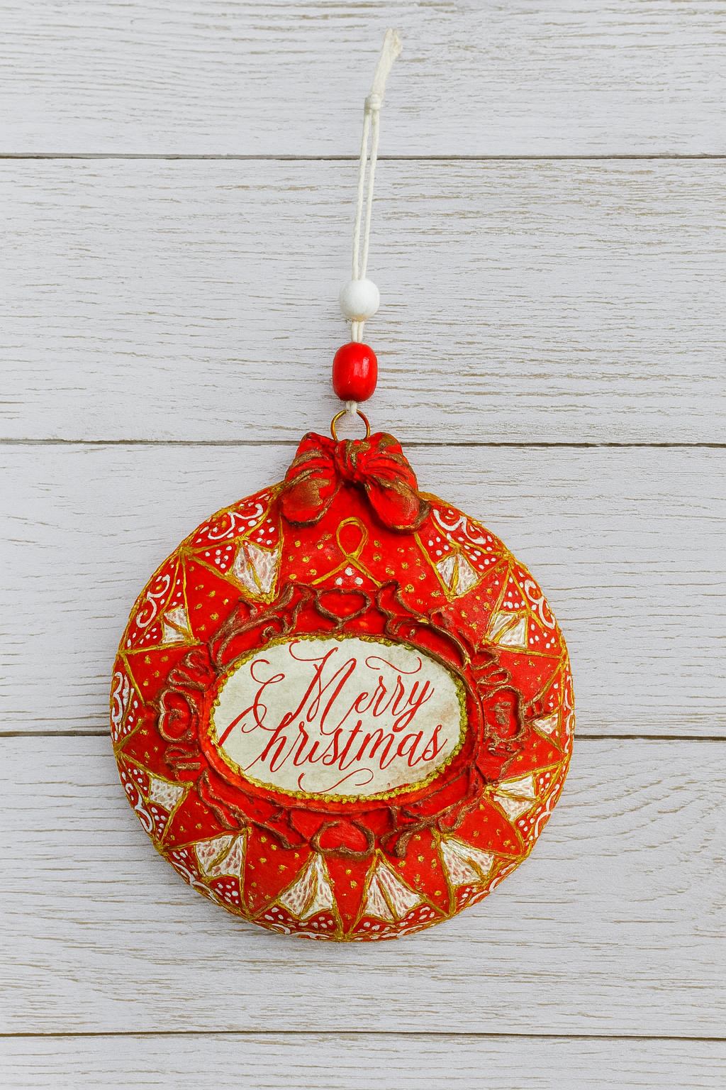 Médaillon de Noël Douce Enfance