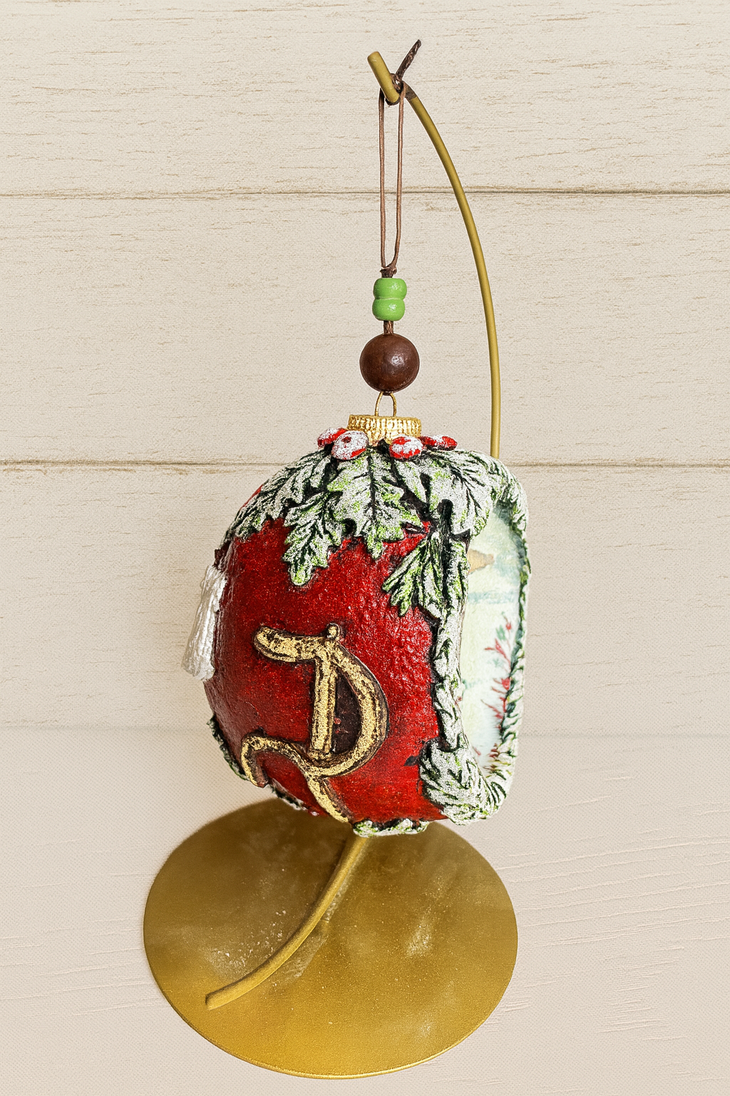 🦌 Boule de Noël Forêt Enchantée
