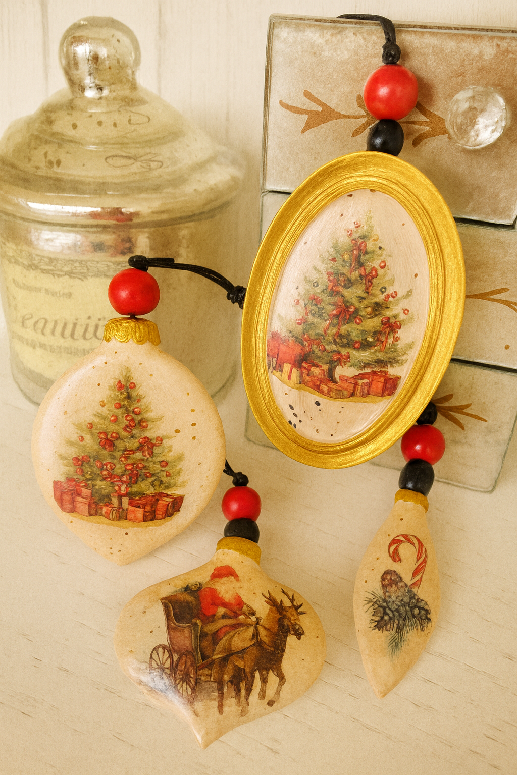 Décoration de Noël vintage