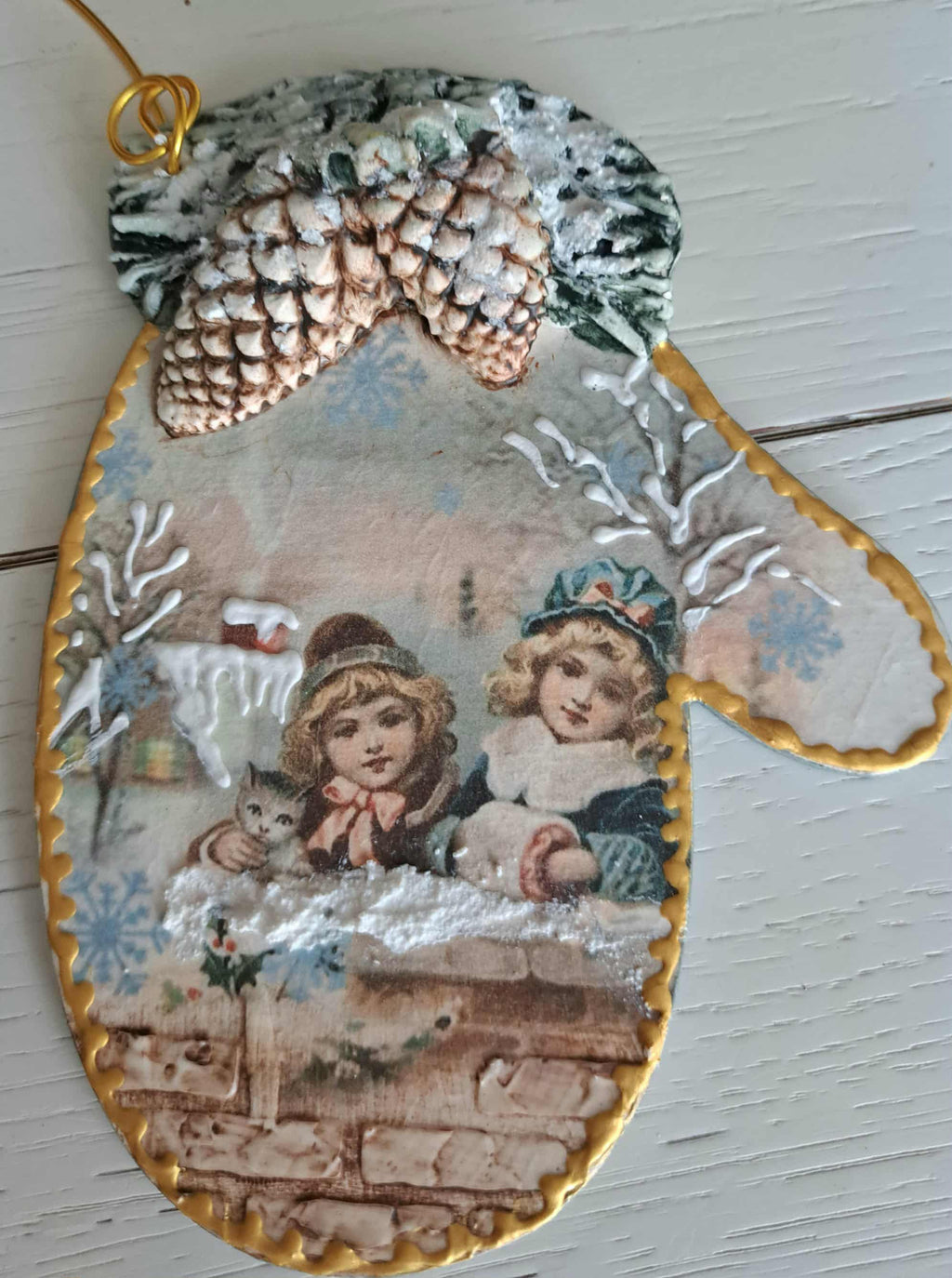 Paire de moufles  Enfant d'hiver