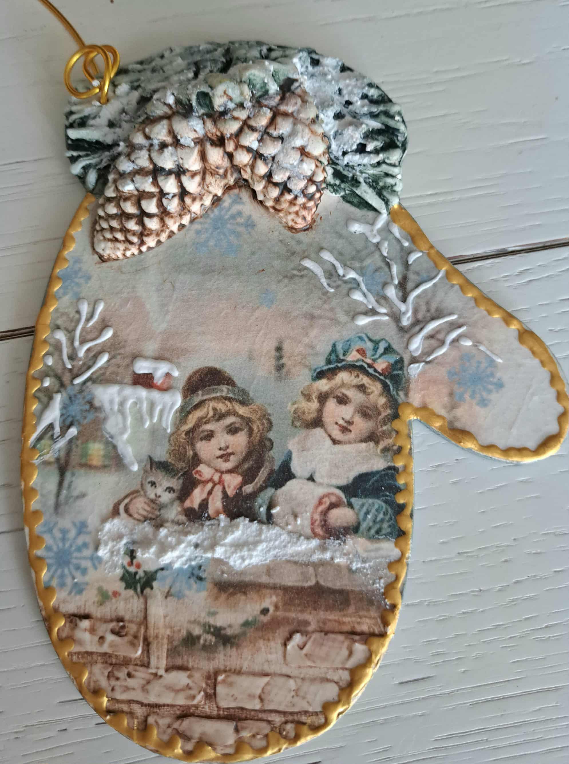 Paire de moufles  Enfant d'hiver
