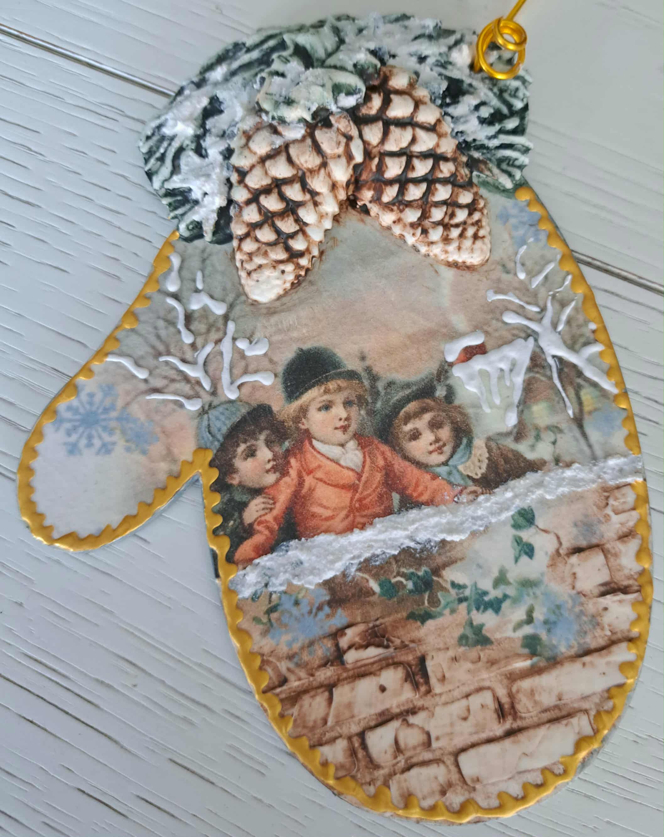 Paire de moufles  Enfant d'hiver