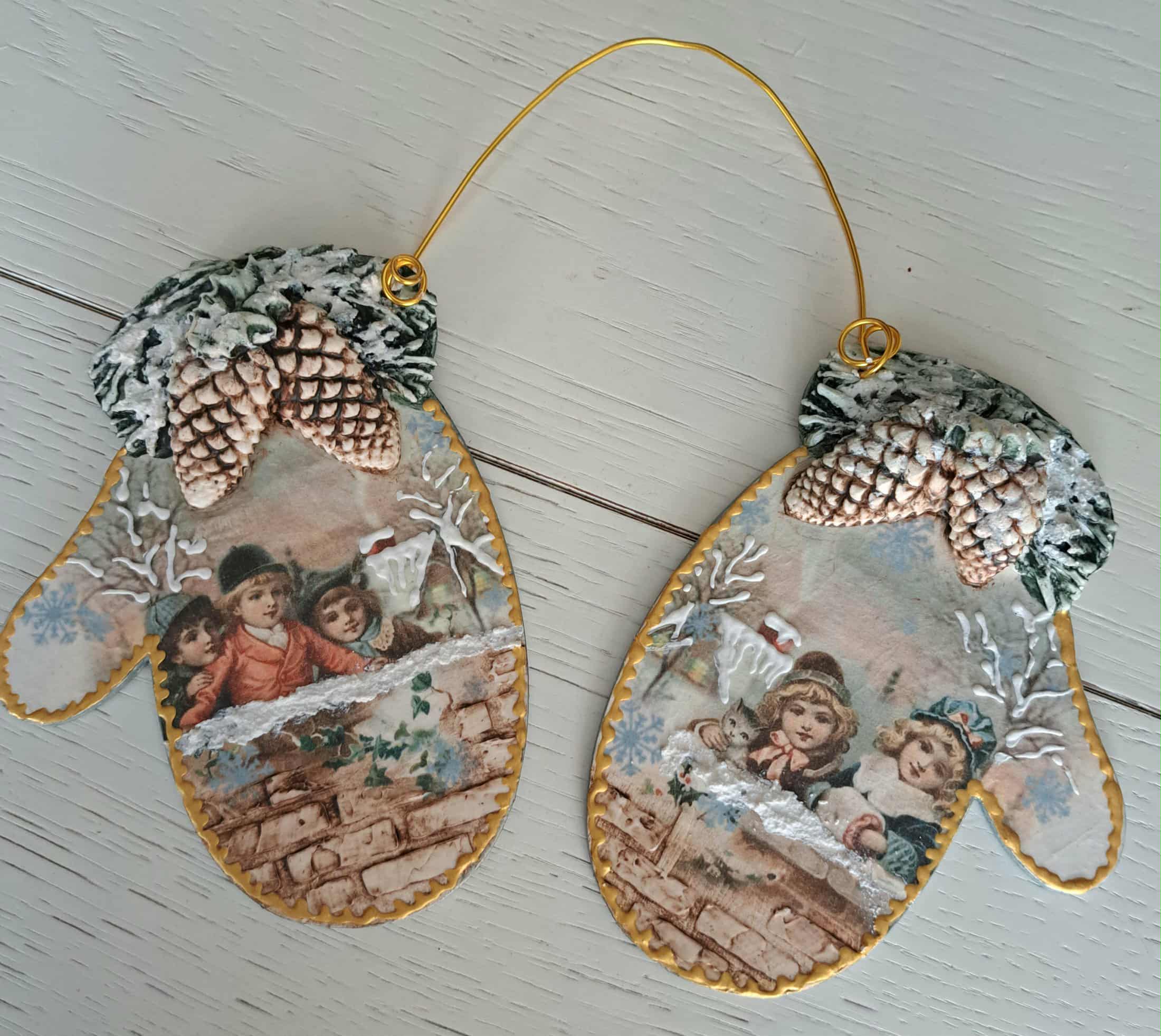 Paire de moufles  Enfant d'hiver