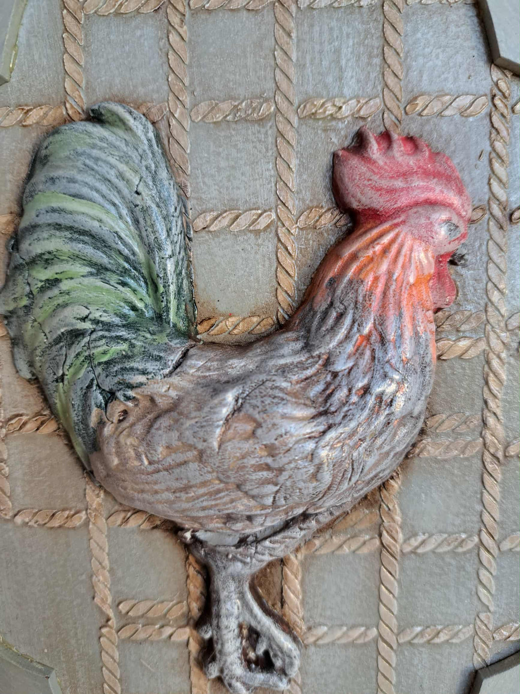 Le coq de la basse cour